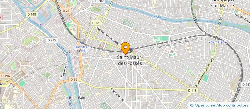 localisation de l'entreprise ADEPTS à SAINT-MAUR-DES-FOSSES