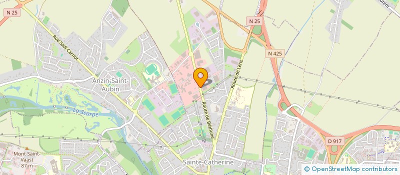 localisation de l'entreprise ADEQUA IMMOBILIERE  SAINTE-CATHERINE