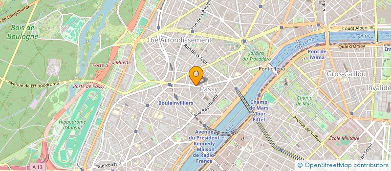 localisation de l'entreprise ADEQUACIO FINANCE  PARIS
