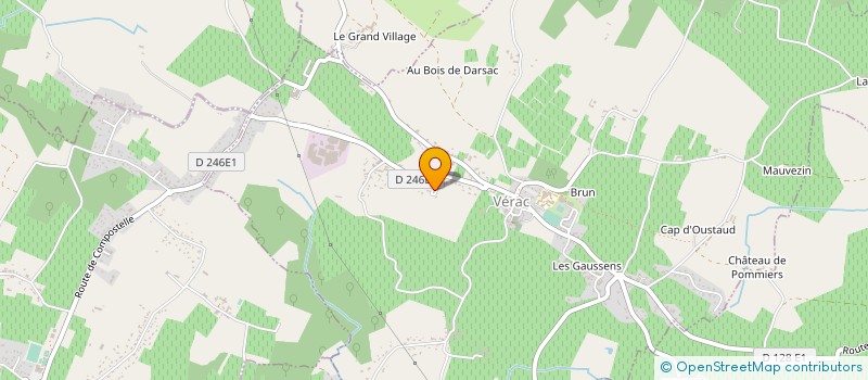 localisation de l'entreprise ADEQUASON  VERAC