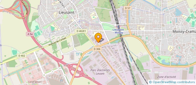 localisation de l'entreprise ADEQUAT 035 à LIEUSAINT