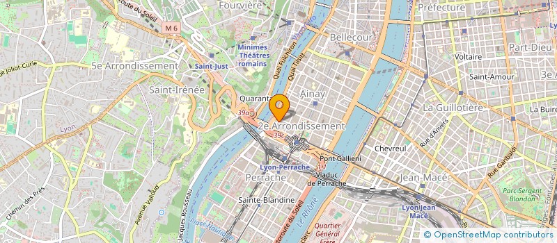 localisation de l'entreprise ADEQUAT 037  LYON