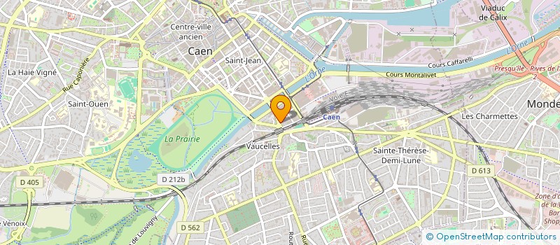 localisation de l'entreprise ADEQUAT 040 à CAEN