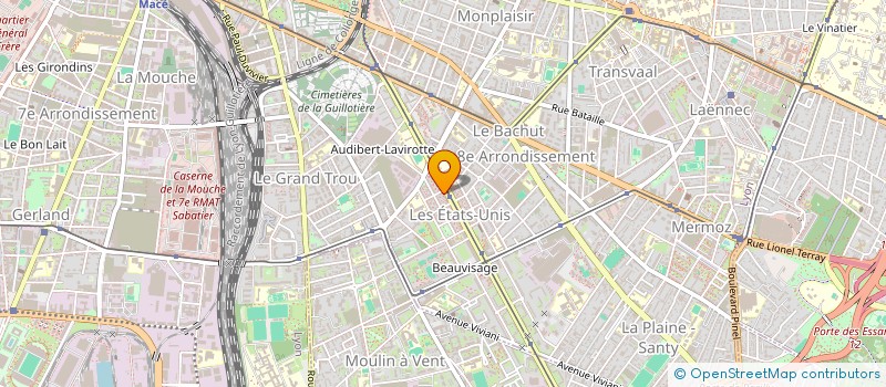 localisation de l'entreprise ADEQUAT 090 à LYON