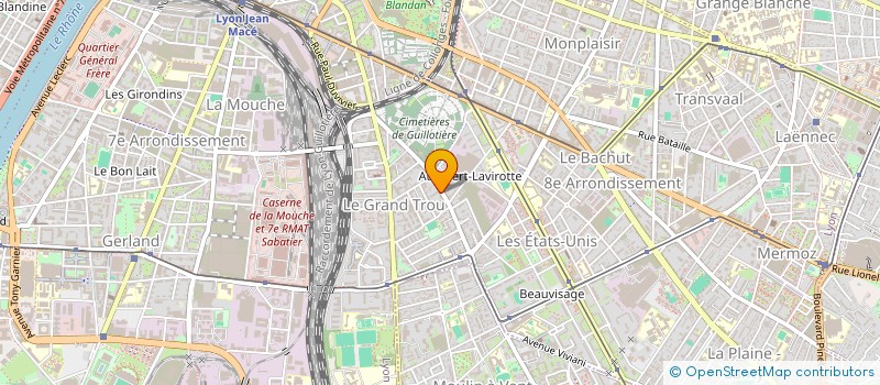 localisation de l'entreprise ADEQUAT 092 à GRENOBLE