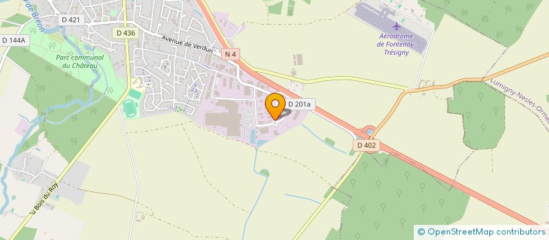localisation de l'entreprise ADEQUAT 114 à FONTENAY-TRESIGNY