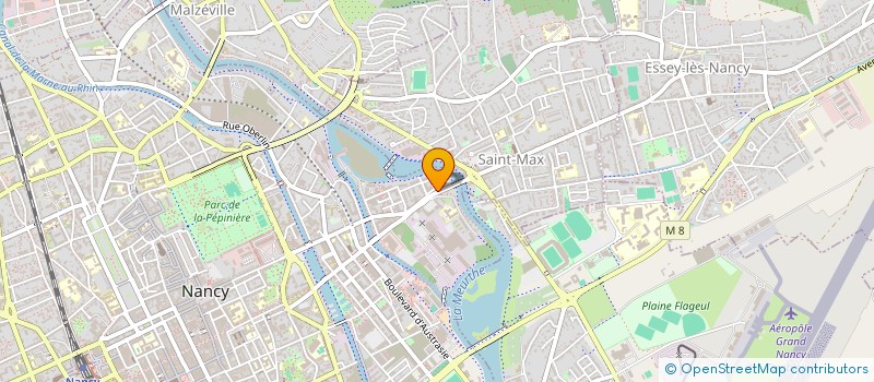 localisation de l'entreprise ADEQUAT 120  NANCY