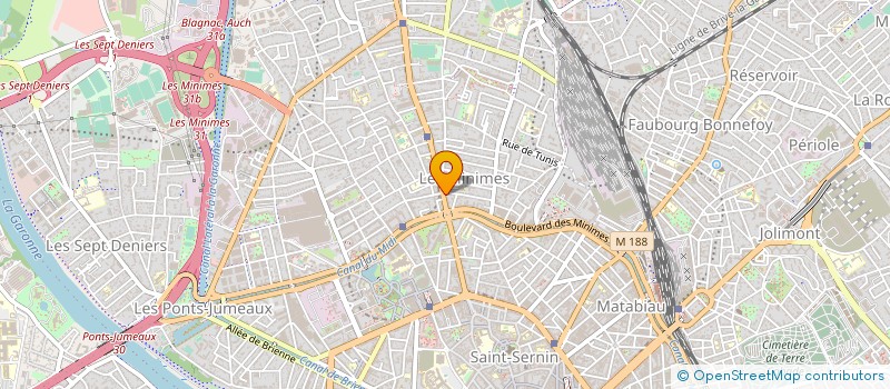 localisation de l'entreprise ADEQUAT 173 à TOULOUSE