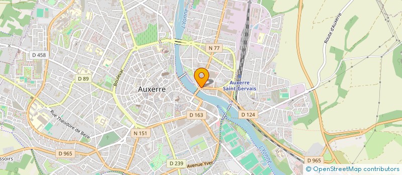 localisation de l'entreprise ADEQUAT 223 à AUXERRE