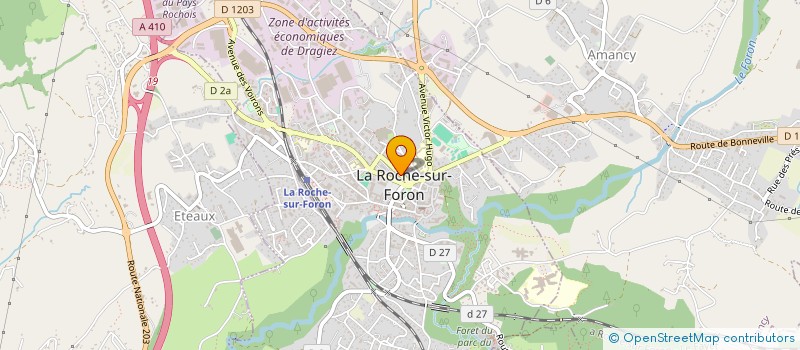 localisation de l'entreprise ADEQUAT 240 à LA ROCHE-SUR-FORON