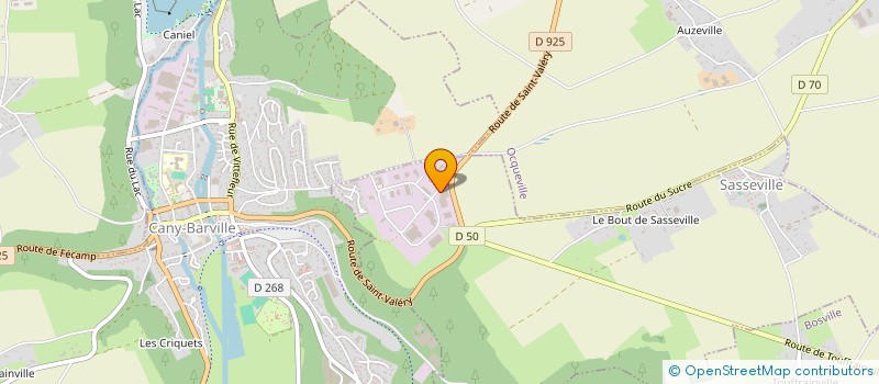 localisation de l'entreprise ADEQUAT 277  SASSEVILLE