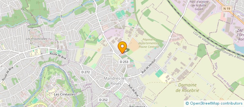 localisation de l'entreprise ADEQUAT à MANDRES-LES-ROSES