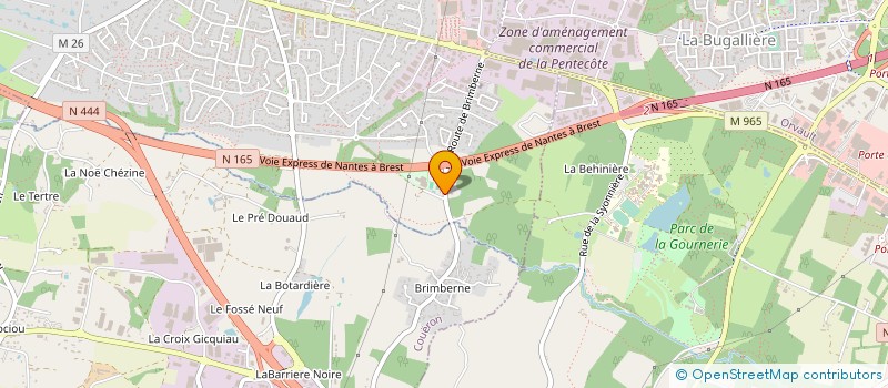 localisation de l'entreprise ADEQUAT à SAUTRON