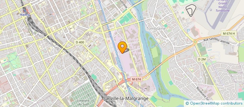 localisation de l'entreprise ADEQUAT à NANCY