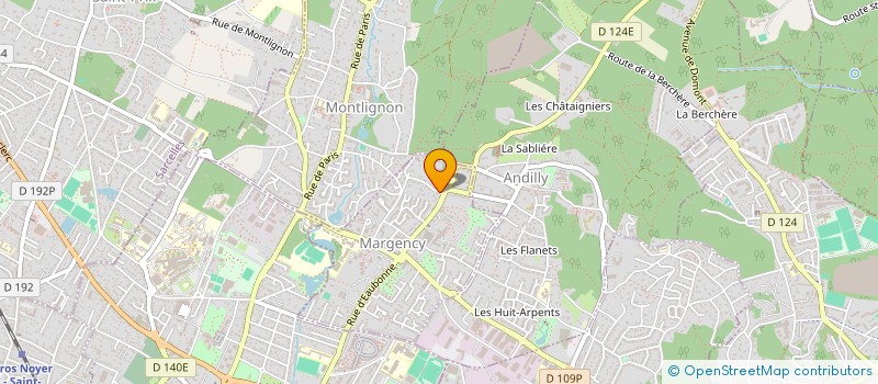 localisation de l'entreprise ADEQUAT EVENT  MARGENCY