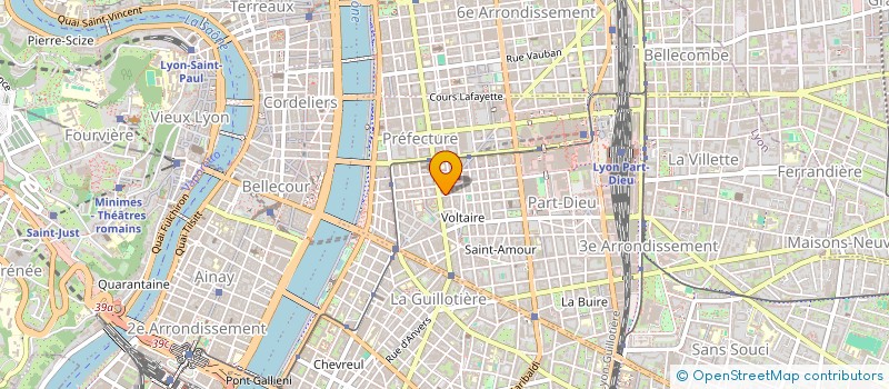 localisation de l'entreprise ADEQUAT GESTION à LYON