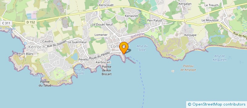 localisation de l'entreprise ADEQUAT RESSOURCES à PLOEMEUR
