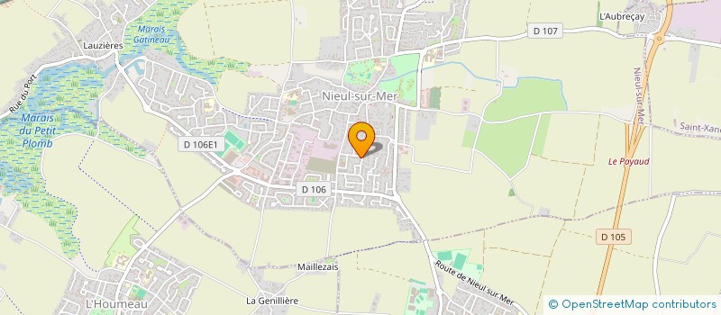 localisation de l'entreprise ADEQUAT SERVICE  LA ROCHELLE