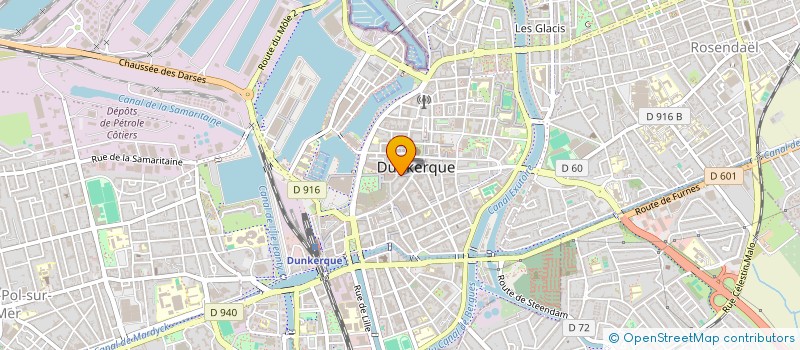 localisation de l'entreprise ADEQUATE à DUNKERQUE