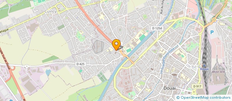 localisation de l'entreprise ADEQUATE ASSURANCE FINANCE à LILLE
