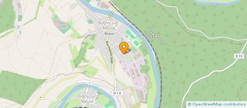 localisation de l'entreprise ADEQUATION 08 à BOGNY-SUR-MEUSE
