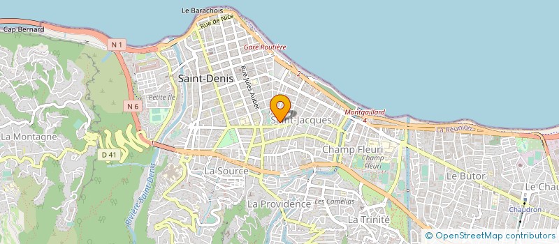 localisation de l'entreprise ADEQUATION à SAINT-DENIS