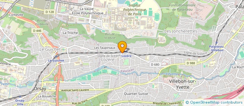 localisation de l'entreprise ADEQUATION ET DEVELOPPEMENT à PALAISEAU