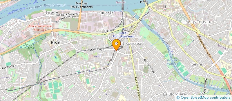 localisation de l'entreprise ADEQUATION ET PERFORMANCES à REZE