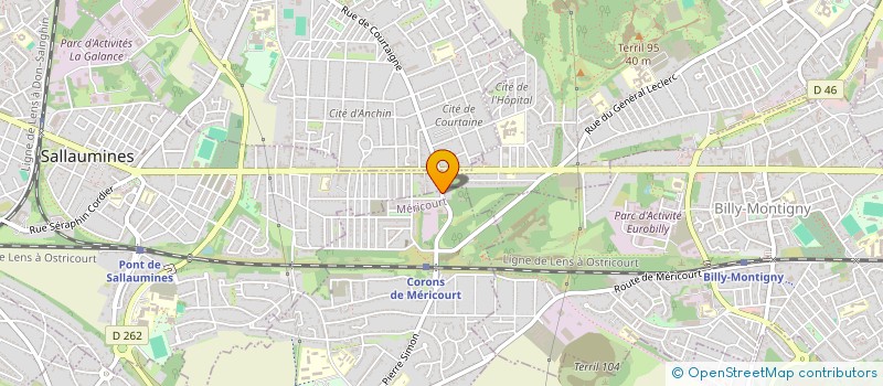 localisation de l'entreprise ADEQUATION FORMATION  MERICOURT