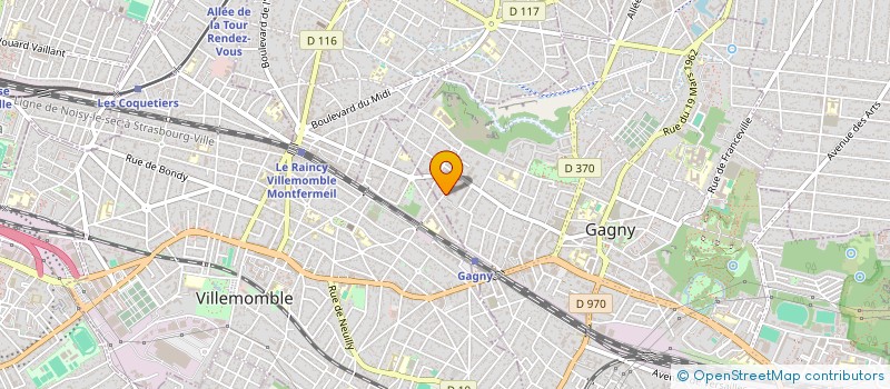 localisation de l'entreprise ADEQUATION MARKETING IMMOBILIER ENTREPRI à GAGNY