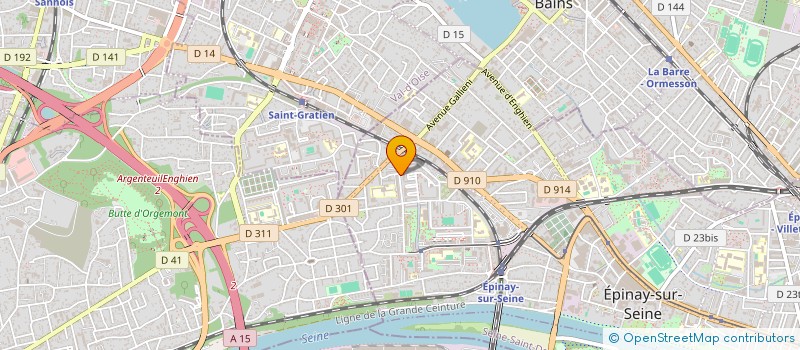 localisation de l'entreprise ADEQUATION SERVICES à EPINAY-SUR-SEINE