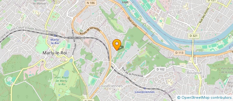 localisation de l'entreprise ADER  LOUVECIENNES