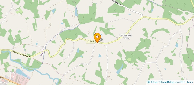 localisation de l'entreprise ADER  LAVERAET