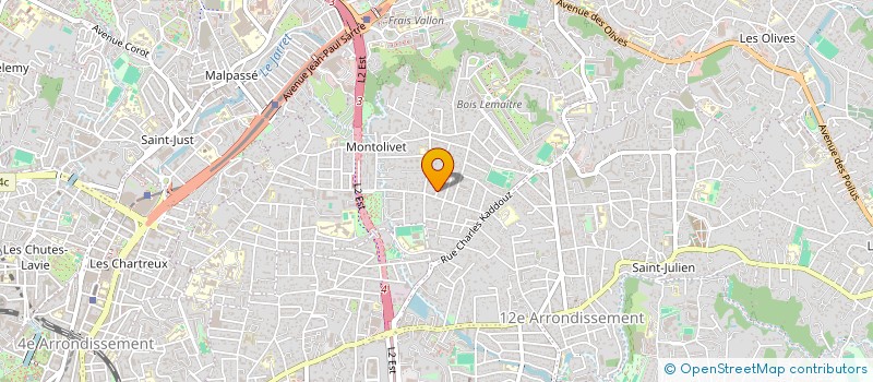 localisation de l'entreprise ADER - ASSOCIATION POUR UN DEFI, UN ELAN ET UNE RECONQUETE à MARSEILLE