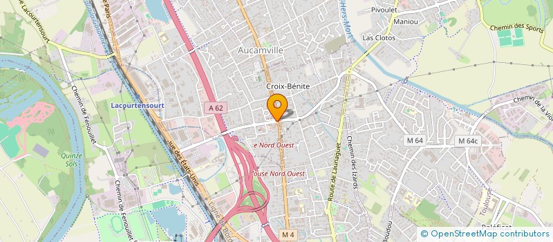localisation de l'entreprise ADER31 à AUCAMVILLE