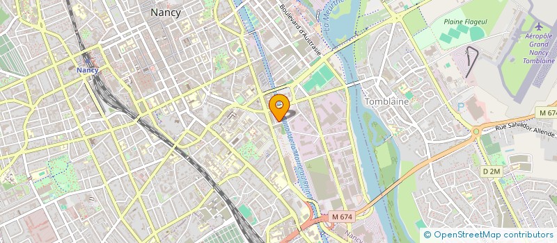 localisation de l'entreprise ADERICO TRANSPORT  NANCY