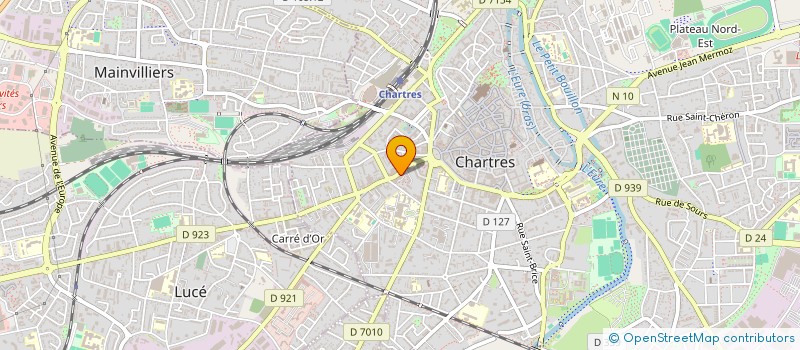 localisation de l'entreprise ADERIM CHARTRES à CHARTRES