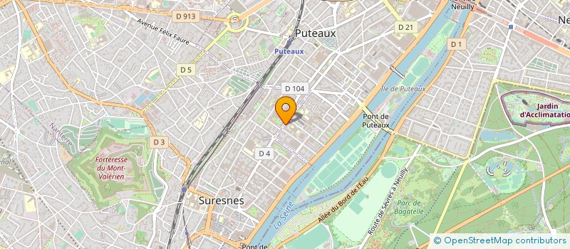 localisation de l'entreprise ADERITE à PUTEAUX