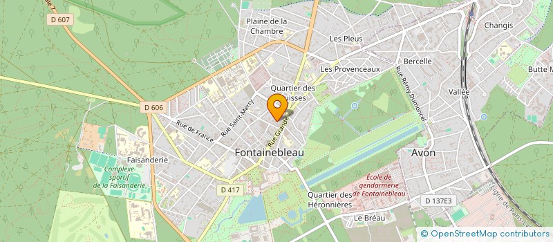 localisation de l'entreprise ADERKHA INTERNATIONAL à FONTAINEBLEAU