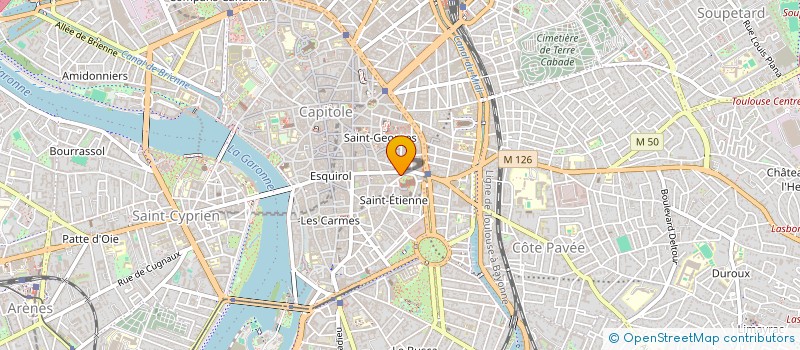 localisation de l'entreprise ADERT  TOULOUSE