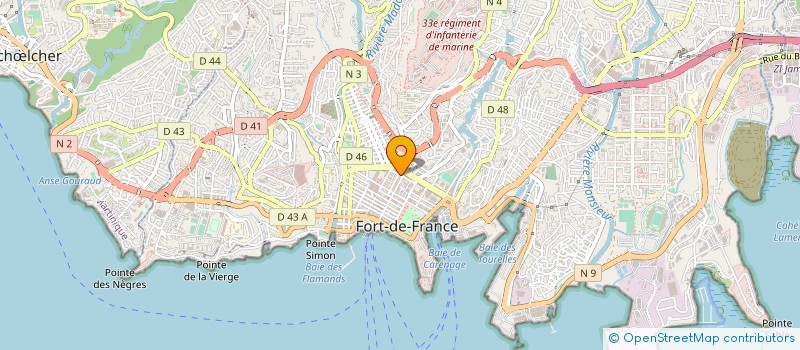 localisation de l'entreprise ADERTA ASS DEVEL ENE REN TECH  FORT-DE-FRANCE
