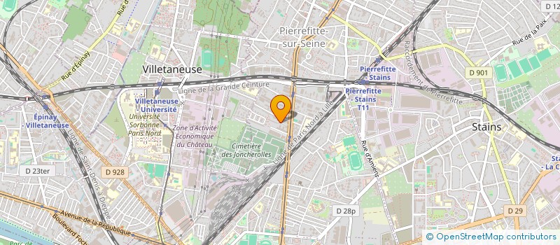 localisation de l'entreprise ADES à PIERREFITTE-SUR-SEINE