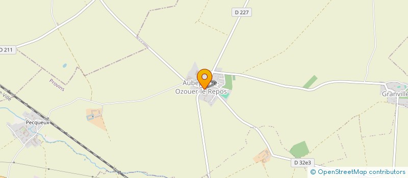 localisation de l'entreprise ADES AUTO à AUBEPIERRE-OZOUER-LE-REPOS