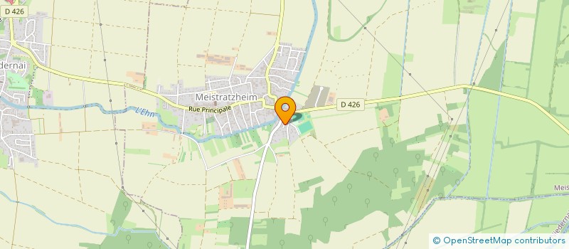 localisation de l'entreprise ADES CONSTRUCTION à MEISTRATZHEIM