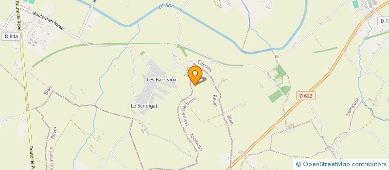 localisation de l'entreprise ADES IMMO à PUYLAURENS