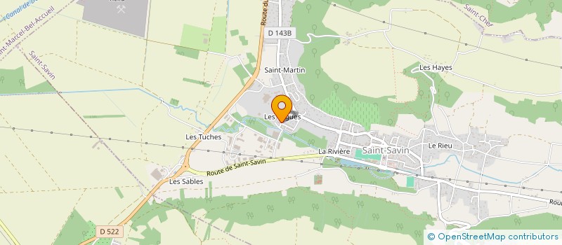 localisation de l'entreprise ADES SECURITE à SAINT-SAVIN