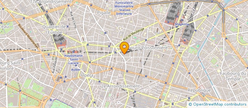 localisation de l'entreprise ADESA à PARIS
