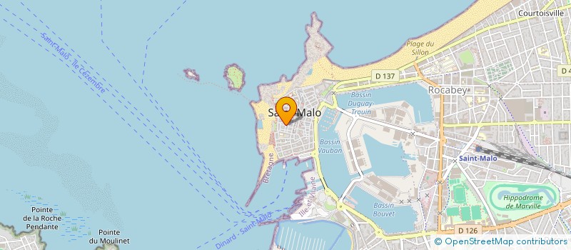 localisation de l'entreprise ADESIO  SAINT-MALO