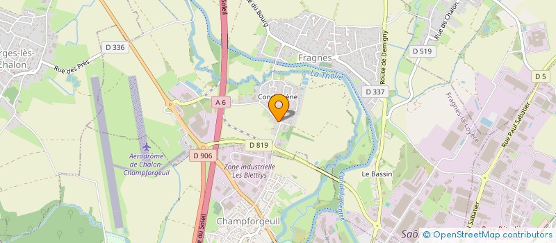 localisation de l'entreprise ADESION à FRAGNES-LA LOYERE