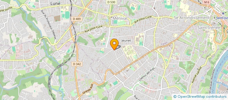 localisation de l'entreprise ADESMIA à LYON